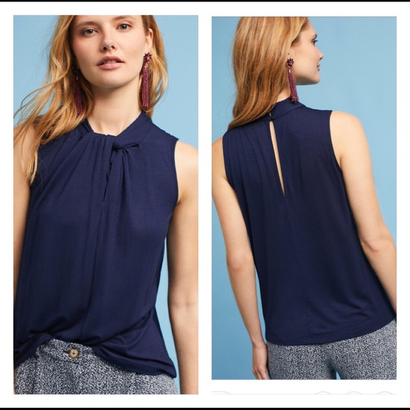 Anthropologie Tops - Anthro. Vanessa Virginia Derva Twisted Tank